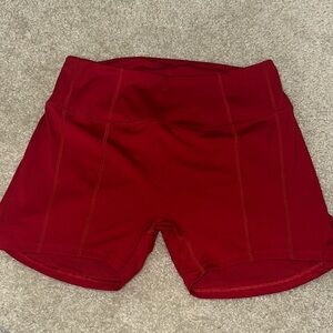 Gymshark GS Power High Rise - Carmine Red